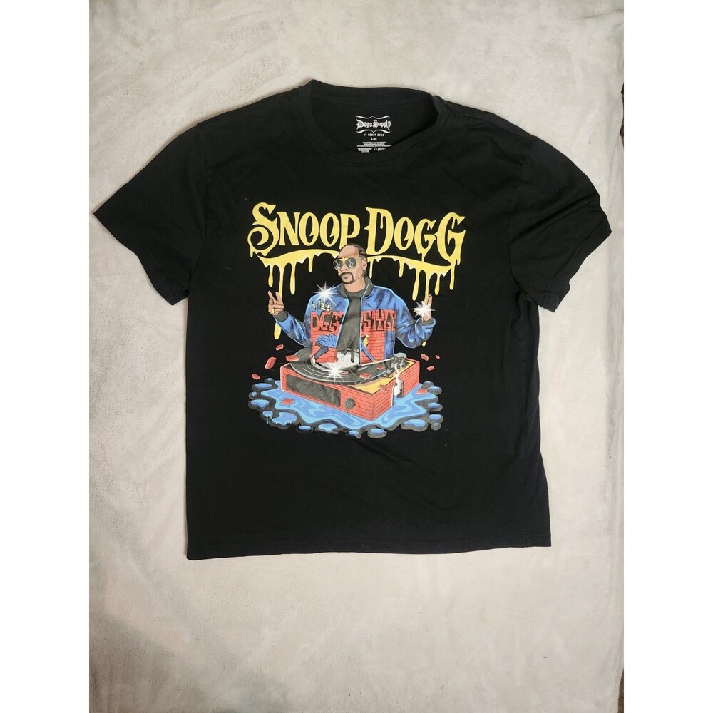 black graphic t-shirt by Dogg Supply
